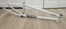 WeThePeople Lo-Fi V2 BMX Frame - Includes Bottom Bracket - White [Lightly Used]
