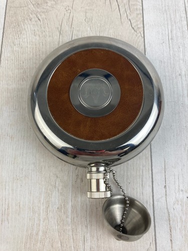 Round stainless steel - 8, oz