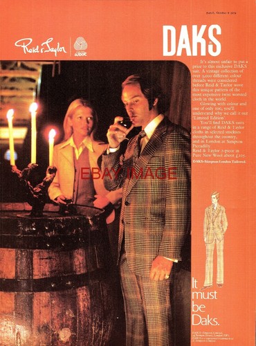 1974 advert simpson daks - 1974,