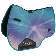 Shires ARMA Tie Dye Saddlecloth - Teal
