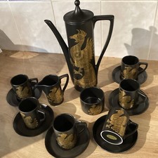Portmeirion Phoenix Coffee Set 15 Pieces in Excellent Unused  Condition FREE P&P