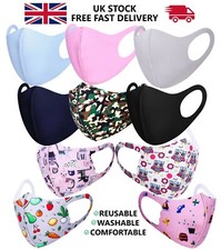 Children Kids Face Mask Mouth