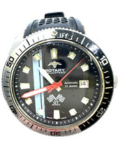 Rotary Mens GT Monza Swiss Automatic Aquaspeed Watch Limited Edition 42mm