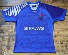KooGa Samoa rugby union polyester men's s/s home shirt jersey top XLG XL 2010/11