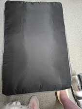 Silent Night Grey Dog Bed with Removable Washable For Small/ Medium Dogs