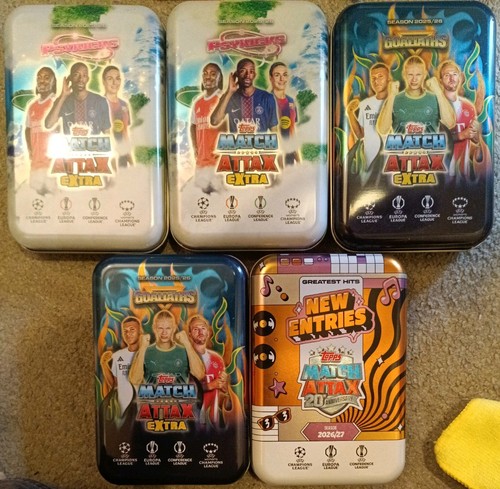 Empty topps match attax extra - attax,