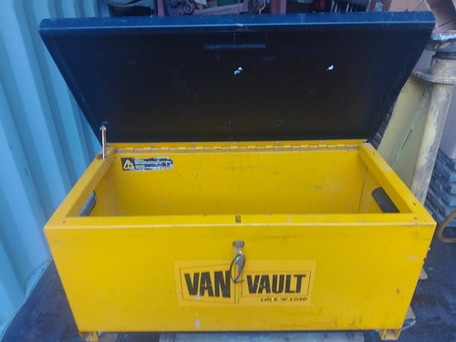 Security van vault with - vault, new