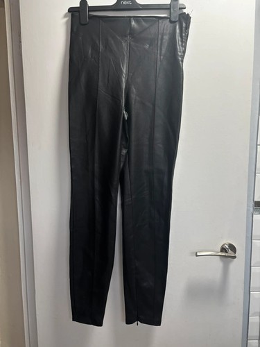Zara black faux leather - black,