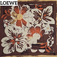 LOEWE Silk Scarf Large Floral