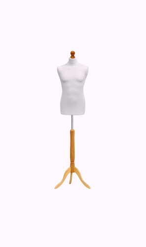 Tailors dummy male white - dummy,