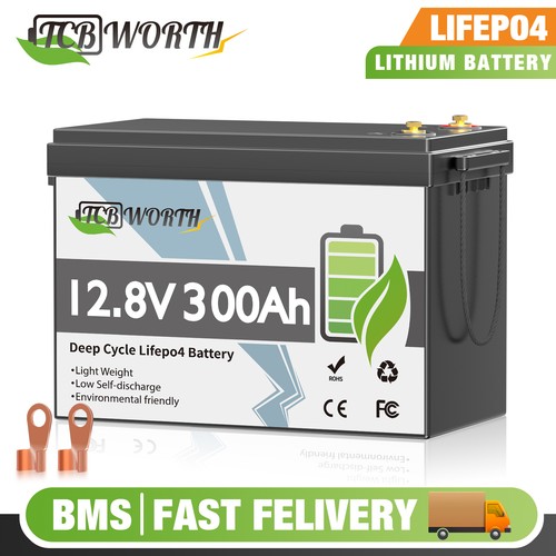 Lifepo4 12v 300ah deep - 300ah,