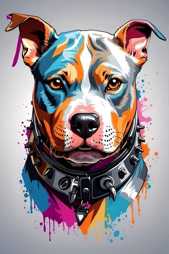 Dog bully pit - dog, animal