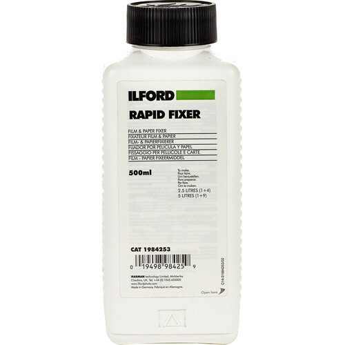 Ilford rapid fixer 500ml - rapid,