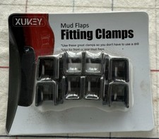 8 x Xukey Mudflap Fixing Clamps