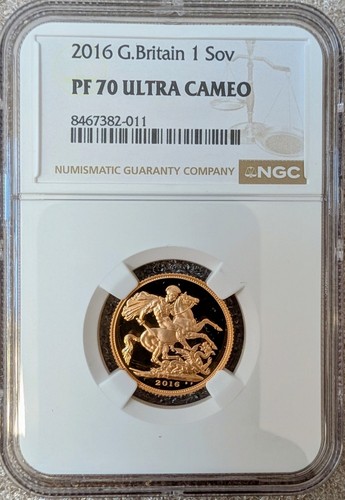 2016 royal mint - gold, proof