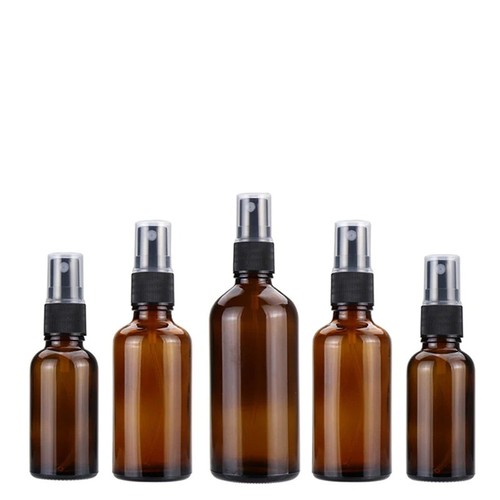 Amber glass fine mist - amber,