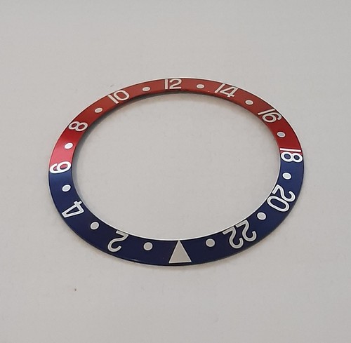 Bezel insert red blue fits - blue,