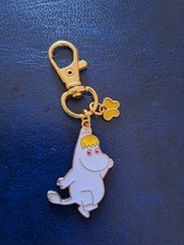 MOOMIN & BUTTERFLY KEYRING.BAGCHARM.CHARACTER.CUTE.FREE P&P