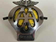 Vintage car badge - aa,