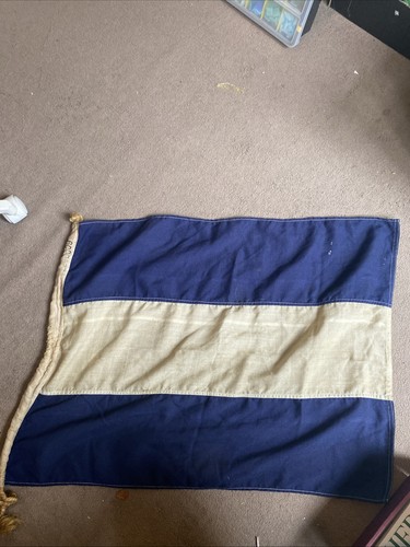 Signal flag 53x70cm - , vintage