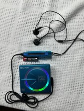 SONY MINI DISC PLAYER MZ-E60 RARE 90'S/00'S TECH STILL WORKING AND IN EXCELLENT