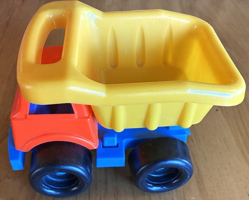 Toy plastic dump - truck, #400