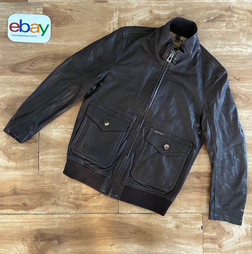 Belstaff raf aviation leather - belstaff,
