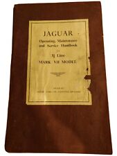 Jaguar MK Vlll Wiring Diagrams & 3 1/2 litre Mark Vll Operating, Maintenance & 