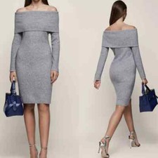 Reiss Jumper Dress Wool Mohair