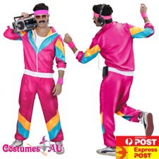Mens 80s Costume Retro Neon
