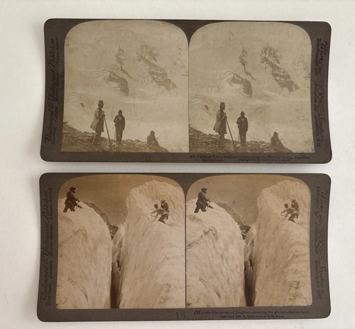 Stereoscope cards alpine - stereoscope,