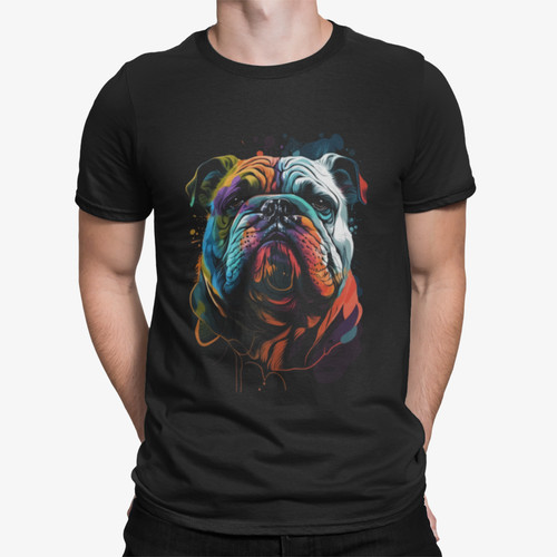 English bulldog tshirt british - bulldog,