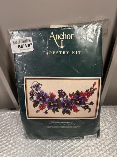 Anchor tapestry kit pansy - tapestry,