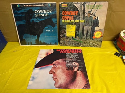 Vintage cowboy albums - vintage,