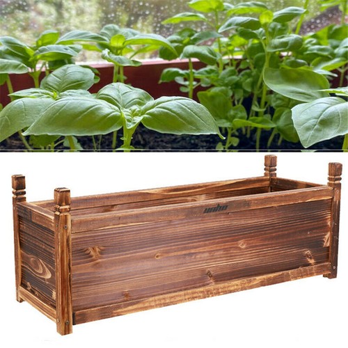 34cm high rustic planter - rustic,