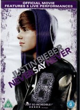 Justin Bieber - Never Say Never  (DVD, 2011)