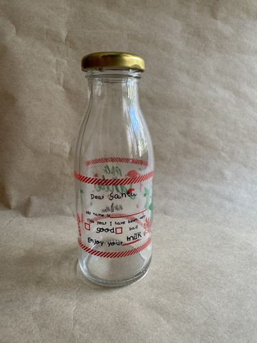 Christmas santa milk - christmas,