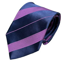 ETON Tie 100% Silk Purple