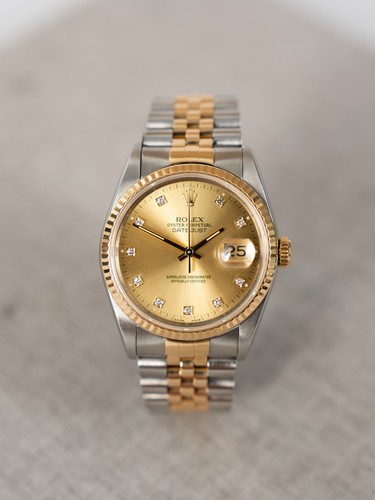 Rolex datejust champagne - rolex, |