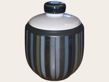 Denby Jet Stripes Sugar Bowl &