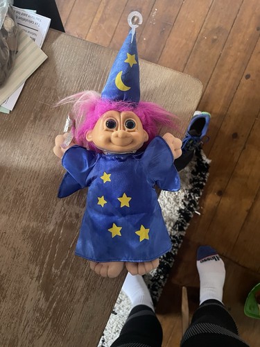 Wizard troll doll - troll, vintage
