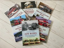 Six Scottish Bus Books - Midland, Northern, Fife, Central, Western