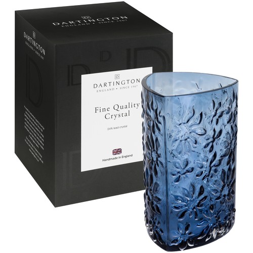 Dartington crystal vase - dartington,