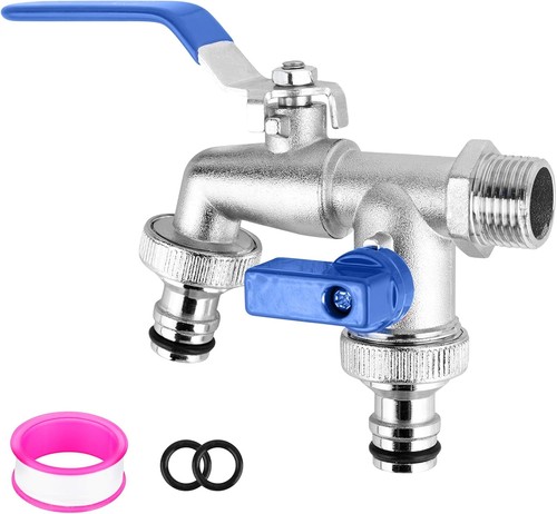 Double garden tap - garden,