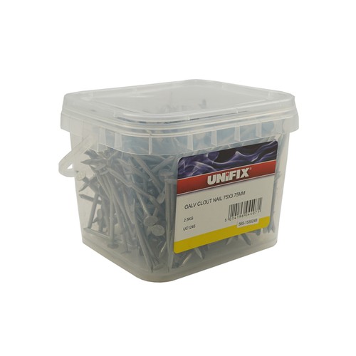 Unifix galv clout - 40mm, x