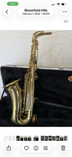 Couf alto saxophone - couf, brass
