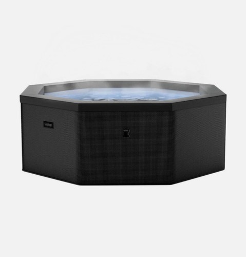 Wave spa person - person, octagon