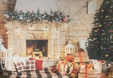 Whaline Christmas Fireplace