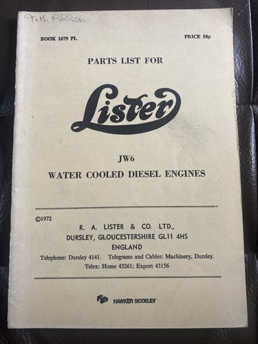 Lister jw6 water cooled - water,
