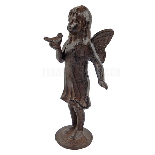 Cast iron standing fairy - standing,